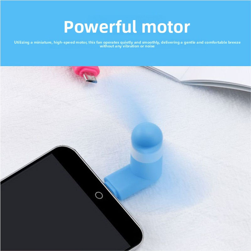 Type C Mini Phone Fan, Portabl - Phone Cooling Fan review and price