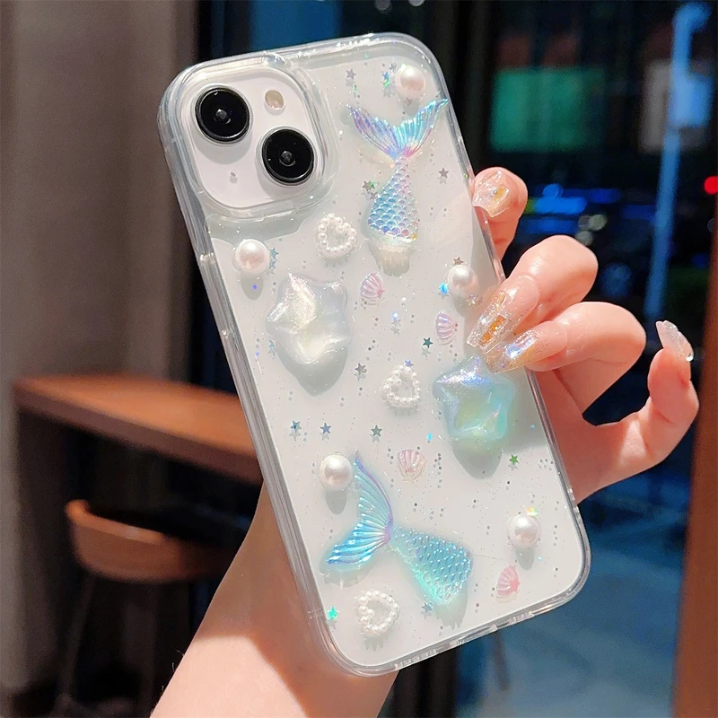 Fashion 3D Laser Fishtail Shel - Phone Accessories Wholesale In China review and price