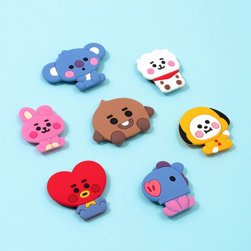 BT21cartoon cute silicone hand - Phone Accessories Wholesale review and price