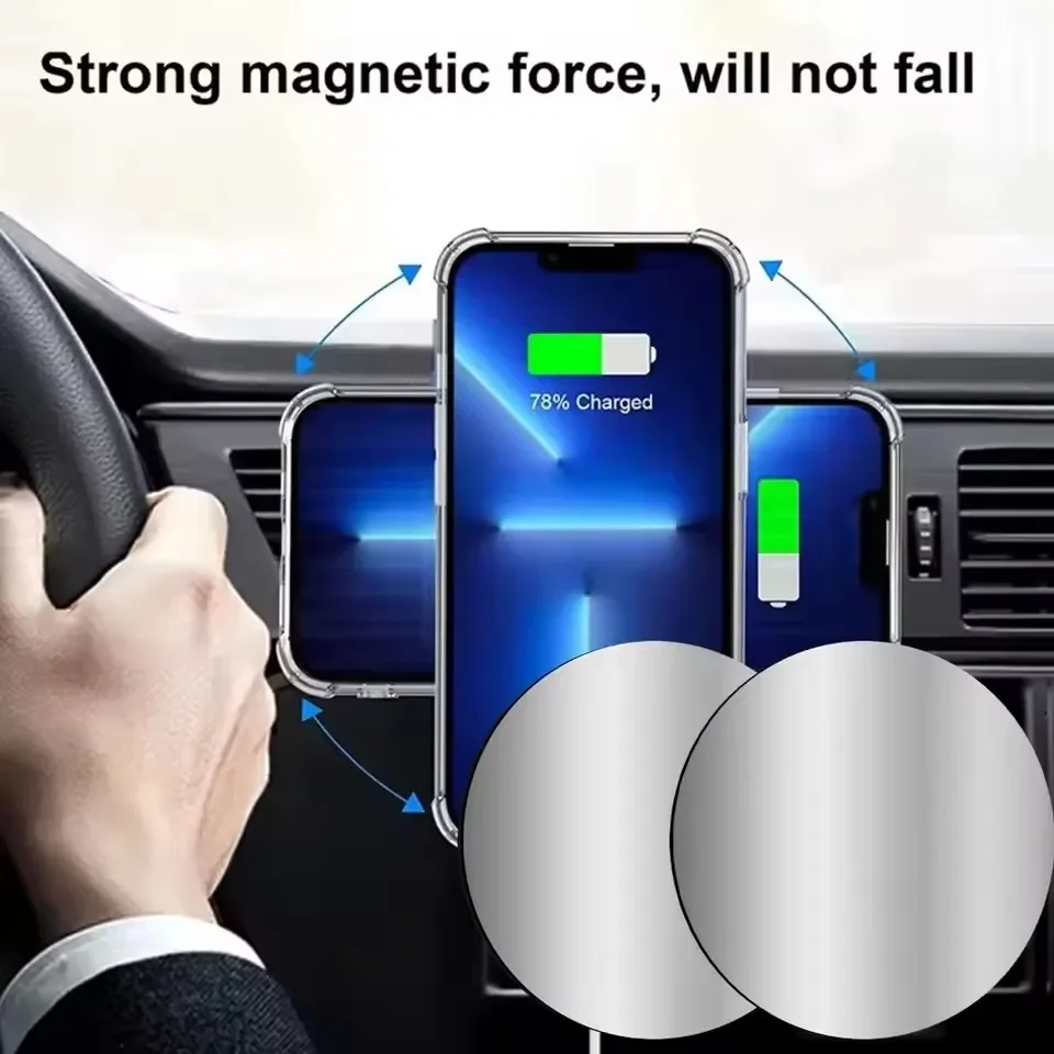 1-5PCS 8CM Magnetic Metal Plat - Car Mount Phone review and price