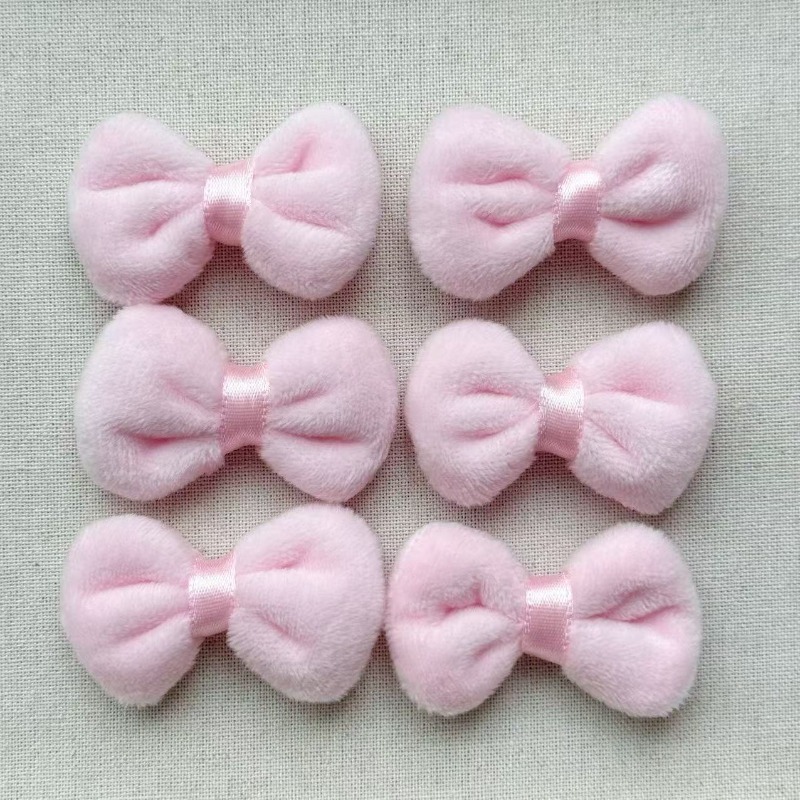 10pcs Pink Plush Bow Fabric Su - Phone Accessories Wholesale In China review and price
