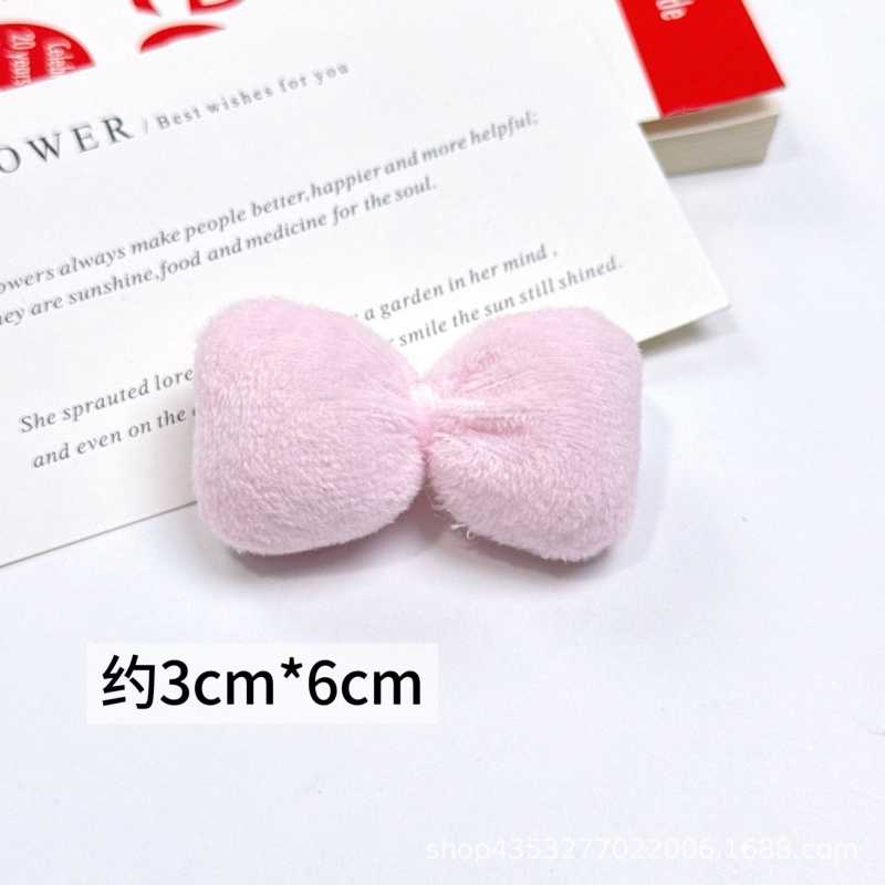 10pcs Pink Plush Bow Fabric Su - Phone Accessories Wholesale In China review and price