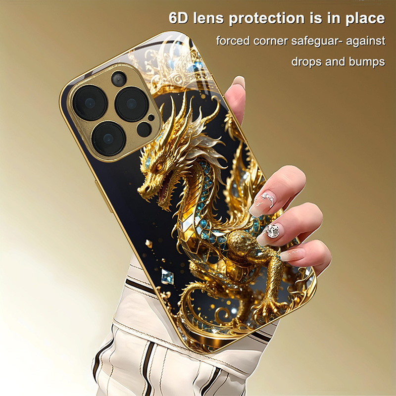 Cool Golden Dragon Pattern Gol - Phone Accessories Wholesale review and price