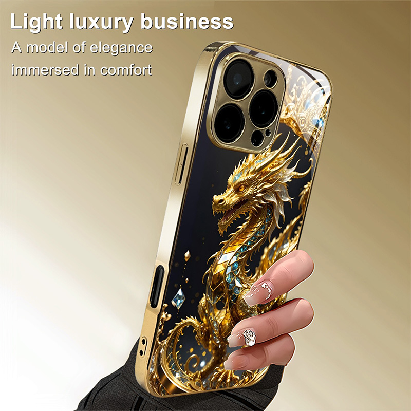 Cool Golden Dragon Pattern Gol - Phone Accessories Wholesale review and price