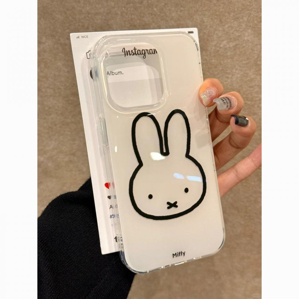 Miffy kawaii line Miffy Rabbit - Phone Accessories Background review and price