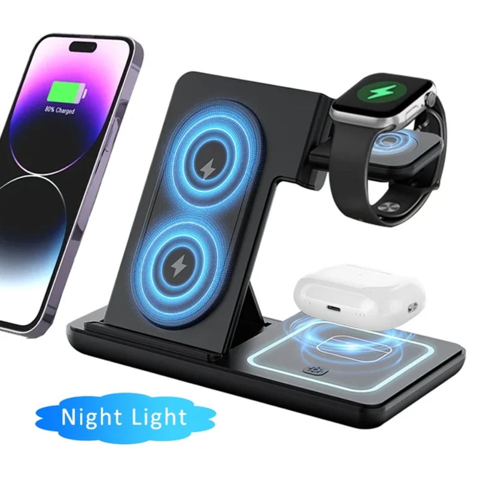 Night LED Light 3 In 1 Wireles - Phone Cooling Fan review and price