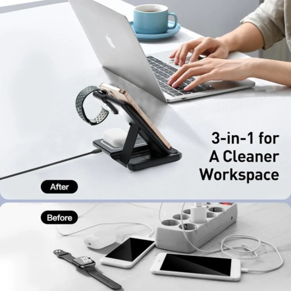 Night LED Light 3 In 1 Wireles - Phone Cooling Fan review and price